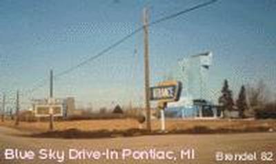 Blue Sky Drive-In Theatre - Entrance - Photo From Rg (newer photo)
